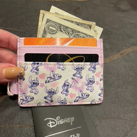 SOLD - Loungefly Stitch Card Wallet - Picture 7 of 7